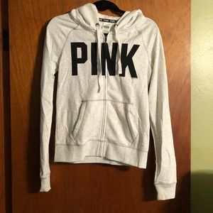 EUC Pink Victoria’s Secret hoodie